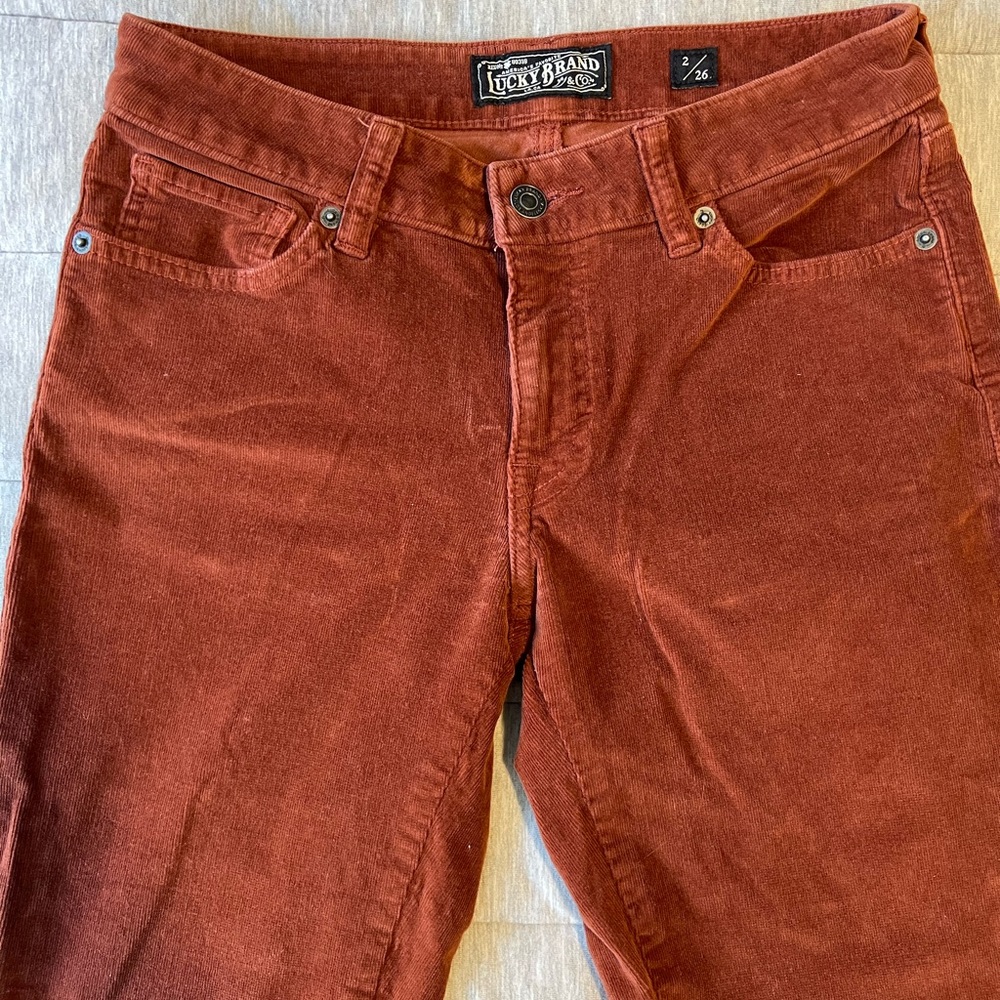 LUCKY brand corduroy flare jeans